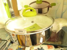 Mepra 24cm Pan with Lid. New & boxed