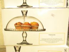 Glass cake Dome. Not the Stand Just the Lid. New & Boxed