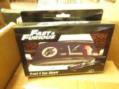 6 x fast & Furious Frost & Sun Sheild. New 7 Boxed