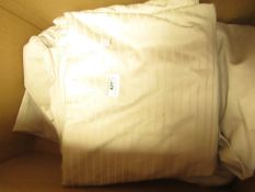 King Size Grey Bedding Set with Bottom Sheet. Looks New