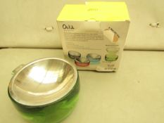 Oblic Cat Bowls. Can be made Higher or lower or at an Angle. New & Boxed