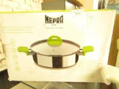 Mepra 24cm Pan with Lid. New & boxed