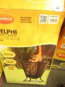 Gardeco Delphi Garden Brazier. Looks unused & Boxed