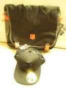 Call of Duty Black Ops Messenger bag with matching Cap. New & Packaged