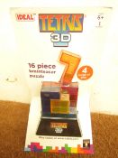 2 x Tetris 3D 16 Piece BrainTeaser games. New with tags