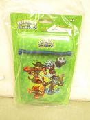 48 x Skylanders Swap force universal 7" Protective Cargo sleeves. New & Packaged