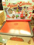 2 items Being Storage Box with Lid & Advent callender. Both look unused