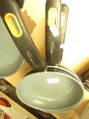 3 x Greenpan Frying pans. New