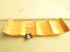 2 x The Depot Bamboo Items, Look like Bottle holders. New & Boxed