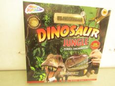 2 x Grafix Dig & Discover Dinosaur Roar Jungle Fossil Excavation. New & Boxed