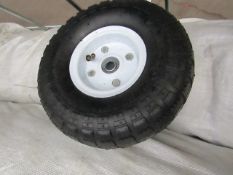Bag of 10x Replacement sack truck wheels, new