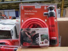 Stag Tools Transfer pump with hoses, new
