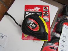 Dekton 5Mtr Tape measure, new