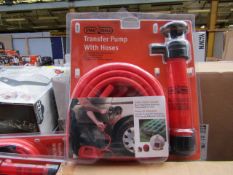 Stag Tools Transfer pump with hoses, new