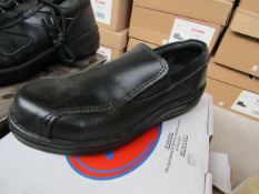 ABS Steel toe cap slip on shoes, new size 3