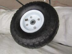 Bag of 10x Replacement sack truck wheels, new