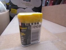 A Tic Tac Box of 10 Kango T20 torq driver bits, new