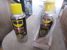 6x 200ml Canisters of WD 40 Motorbike chain wax, new