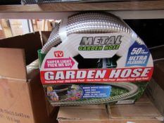 50FT Ultras flexable metal garden hose, new.