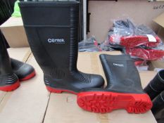 Centex S55 Comnpactor Steel Toe Cap Wellies size 8, new