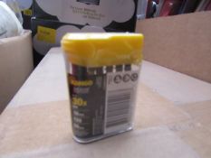 A Tic Tac Box of 10 Kango T20 torq driver bits, new