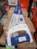 Bossenda 22" soft grip hand saw, new.