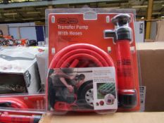 Stag Tools Transfer pump with hoses, new