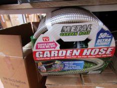 50FT Ultras flexable metal garden hose, new.