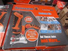 | 1X | RENOVATOR TWIST A SAW WITH ACCESSORY KIT | TESTED AND WORKING BUT WE HAVEN'T CHECKED IF ALL