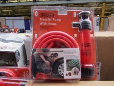 Stag Tools Transfer pump with hoses, new