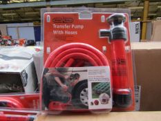 Stag Tools Transfer pump with hoses, new