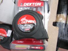 Dekton 7.5Mtr Tape measure, new