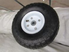 Bag of 10x Replacement sack truck wheels, new