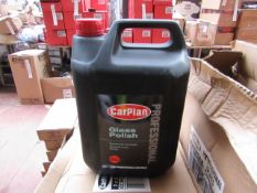 5ltr tub of Car Plan Professional Car polish, new.