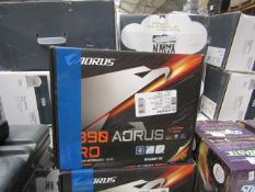 Gigabyte Caorus Z390 Pro Wifi Aorus Gaming Motherboard. LGA 1151. Boxed Untested and unchecked