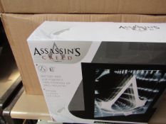 6x Assassins Creed Optical Illusion LED Light, new and boxed.