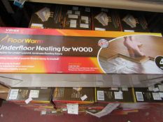 Vitrex Underfloor Heating for wood 4sq metres, new and boxed.