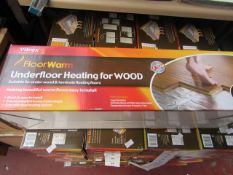 Vitrex Underfloor Heating for wood 4sq metres, new and boxed.