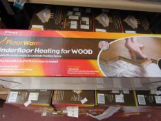 Vitrex Underfloor Heating for wood 4sq metres, new and boxed.