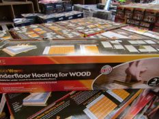 Vitrex Floor Warm 2m2 underfloor heating for wood, new and boxed.