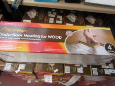 Vitrex Underfloor Heating for wood 4sq metres, new and boxed.