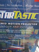 | 10x | STARTASTIC OUTDOOR AND INDOOR THEMED MOTION PROJECTOR | UNCHECKED AND BOXED | NO ONLINE RE-