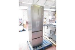 Haier 60/40 Frost Free Fridge Freezer, tested working and inside appears to be in good condition (