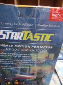 | 5x | STARTASTIC OUTDOOR AND INDOOR THEMED MOTION PROJECTOR | UNCHECKED AND BOXED | NO ONLINE RE-