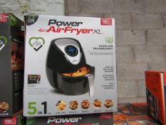 | 2X | POWER AIR FRYER 3.2L | UNCHECKED AND BOXED | NO ONLINE RE-SALE | SKU 5060191468053| RRP £79.