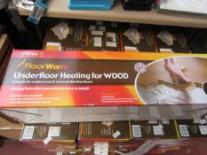 Vitrex Underfloor Heating for wood 4sq metres, new and boxed.