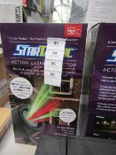 | 1X | STARTASTC LIGHT PROJECTOR | NEW AND BOXED | NO ONLINE RE-SALE | SKU C5060191465304 | RRP £