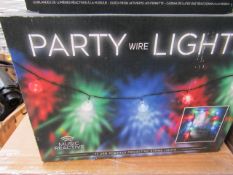 Party string lights , new and boxed.