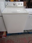 Maytag Centennial commercial washing machine, powers on but spin untested. Please note, no other
