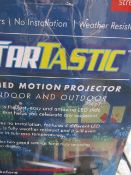 | 10x | STARTASTIC OUTDOOR AND INDOOR THEMED MOTION PROJECTOR | UNCHECKED AND BOXED | NO ONLINE RE-